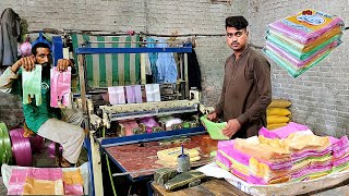 Shopping bag making at home  Plastic bag manufacturing process  Shopper banane ka tarika [upl. by Oswald635]