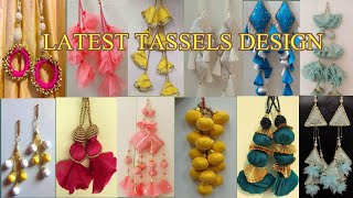 Latest tassel designNew fabric tassels designsTailoir Pervaiz [upl. by Ainat]