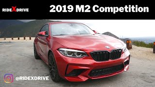 2019 BMW M2 Competition  Review – rideXdrive [upl. by Eeresed]