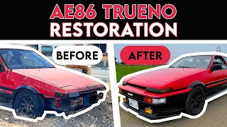 AE86 Trueno restoration project [upl. by Daughtry]