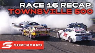 Race 16 Recap  nti Townsville 500  Supercars 2023 [upl. by Nomzzaj]