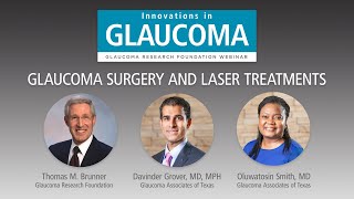 Glaucoma Surgery and Laser Treatments Webinar [upl. by Sherrill]