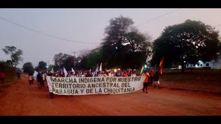 Indígenas de Alto y Bajo Paragua marchan por avasallamiento de sus tierras [upl. by Ecnerret128]