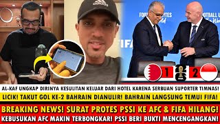 🔴PANIK SETENGAH M4TI BAHRAIN TEMUI FIFASURAT DARI PSSI KE AFC TERNYATA DIHILANGKAN AFC [upl. by Ailefo]