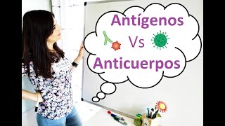 Biología – ANTÍGENOS vs ANTICUERPOS y su relación con los test de coronavirus [upl. by Eralcyram]