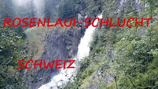 Gletscherschlucht Rosenlaui Schweiz🖐The Rosenlaui Glacier Switzerland Ущелье Розенлауи Швейцария [upl. by Zerlina]