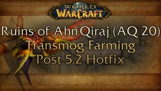 AQ 20 Transmog Farming Route [upl. by Earlene]