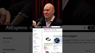 Marc Andreessen explaining mouse jigglers to Joe Rogan [upl. by Landri374]