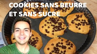 COOKIES ULTRA MOELLEUX SANS SUCRE ET SANS BEURRE [upl. by Shandie]