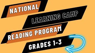 National Learning Camp in Reading for Grades 13 [upl. by Ellehcam]