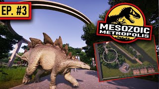 A walk in the park but with dinosaurs  Jurassic World Evolution [upl. by Tarrance122]