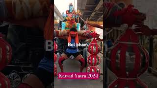 kawad yatra 2024 jai ho mahadev ki  YouTube short [upl. by Benildis842]