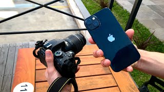 Testando a cÃ¢mera do iPhone 13 em 4K VÃ­deos e Fotos [upl. by Maher487]