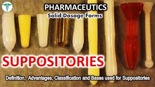 Suppositories types and uses [upl. by Neeron]