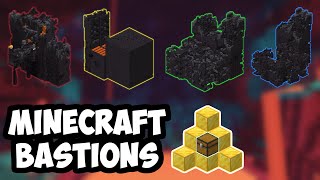 1213 Minecraft Bastions  A Comprehensive Guide for Loot Gold amp Piglin Brutes [upl. by Seagraves182]