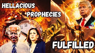 HELLACIOUS PROPHECIES 2024 FULFILLED  DONALD TRUMP  JOE BIDEN amp KAMALA HARRIS   With Joe Kennedy [upl. by Bussey]