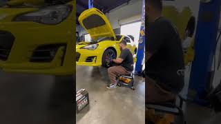 concept3performance brz oil change subaru brz jdm japan fyp [upl. by Sualokcin689]