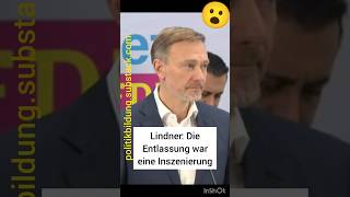 Lindner kontert gegen Scholz 😮 [upl. by Rennob]