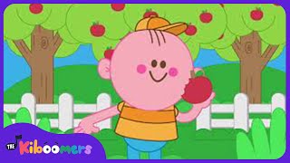 Way Up High in the Apple Tree  The Kiboomers Preschool Songs for Fall [upl. by Anadroj]