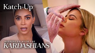 Khloé Kardashian Has Coronavirus quotKUWTKquot KatchUp S19 Ep6  E [upl. by Lashond]