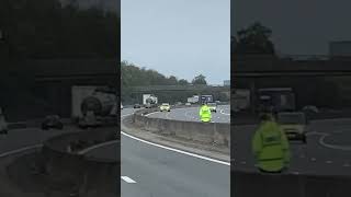 Car crash M6 South 011123 [upl. by Anerrol]