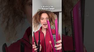 30 VS 730 HAIR STRAIGHTENERS curlytostraight hairstraightening [upl. by Lamar]