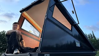 Detail introduction of the new hard wall shell rooftop camper [upl. by Astor584]