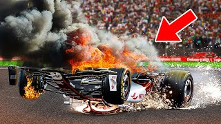 TOP 10 MOST DISASTROUS CRASHES IN F1 [upl. by Naniac]