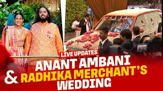 quotLive Inside the Most Expensive Wedding of the Decade  Anant Ambani amp Radhika Merchantquot [upl. by Akerdnuhs604]