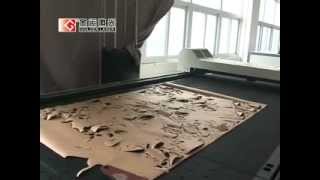 Kraft Paper Laser Cutting Intricate Pattern [upl. by Llennehc595]