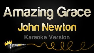 John Newton  Amazing Grace Karaoke Version [upl. by Aldas]