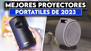 Los 5 Mejores Proyectores Portátiles En 2023  El Futuro De La Movilidad [upl. by Cypro]