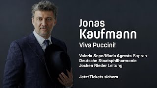 Jonas Kaufmann – Viva Puccini  Tour 2024 [upl. by Ahseer]