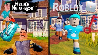 Hello Neighbor But in Roblox [upl. by Okihcim798]