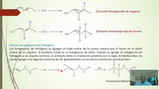 Reacciones de los alquinos [upl. by Shipman]