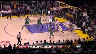 06 15 2008 finals game 5 celtics vs lakers kobe highlights [upl. by Hornstein668]