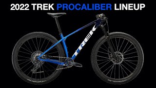 2021 vs 2022 Trek Procaliber Lineup [upl. by Ellicec379]