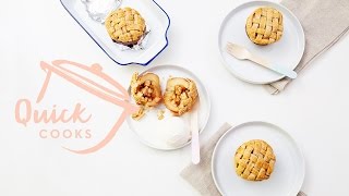 Quick Cooks Easy Apple Pie Stuffed Apples [upl. by Huskey]