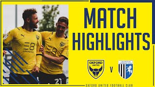 Oxford United v Gillingham highlights [upl. by Vilhelmina]