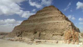 Step Pyramid and Zosers Funerary Complex at Saqqara Egypt [upl. by Eimak]