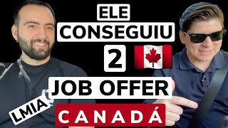 TRABALHAR NO CANADÁ  JOB OFFER  LMIA  IMIGRAR PARA O CANADÁ  Zarillo Neto [upl. by Julianne]