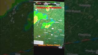 92524 TORNADO WARNING IN Virginia counties of Charlotte and Halifax [upl. by Ralf]