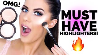 MUST HAVE HIGHLIGHTERS  BEAUTY FAVORITES 2017 [upl. by Attalanta]