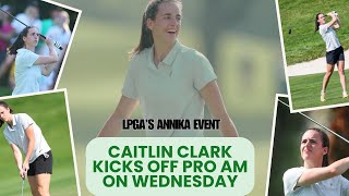 Caitlin Clark’s to tee off at the Pro Am on Wednesday [upl. by Nylzaj]