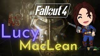 MODDED FALLOUT 4 as LUCY MacLean NEXT GEN [upl. by Cowles674]