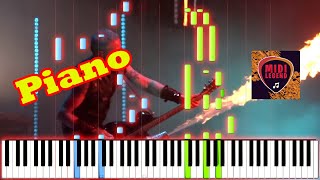 How To Play Rammstein  Alter Mann  Piano Tutorial [upl. by Innavoj]