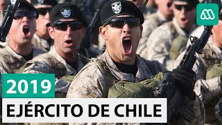 Parada Militar 2019  Desfile Escalón del Ejército de Chile con himnos a viva voz [upl. by Alilad]