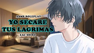 Tu novio te encuentra llorando ASMR ROLEPLAY Zac Shiro [upl. by Eliason]