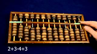 Abacus Tutorial 2 The quotexchange methodquot  calculating up to 5 [upl. by Mccormick]