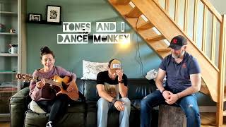 Dance Monkey cover acoustic Open Banded de Tones and I [upl. by Memory]